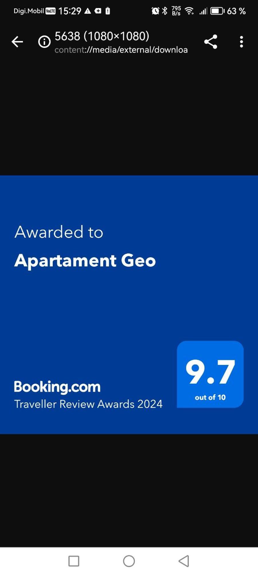 Apartament Geo 内霍瓦 外观 照片